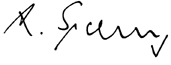 Signature Robert F. Spoerry